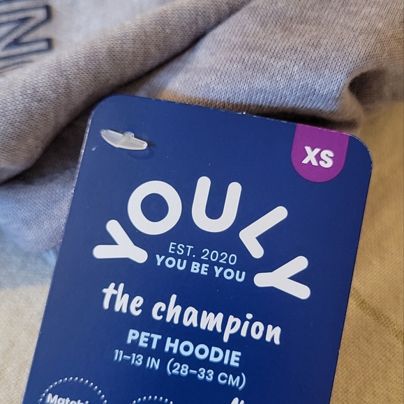 ❤️Host Pick!❤️  Fleece Lined Dog Hoodie XS - Picture 13 of 15